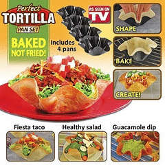 PERFECT TORTILLA PAN SET